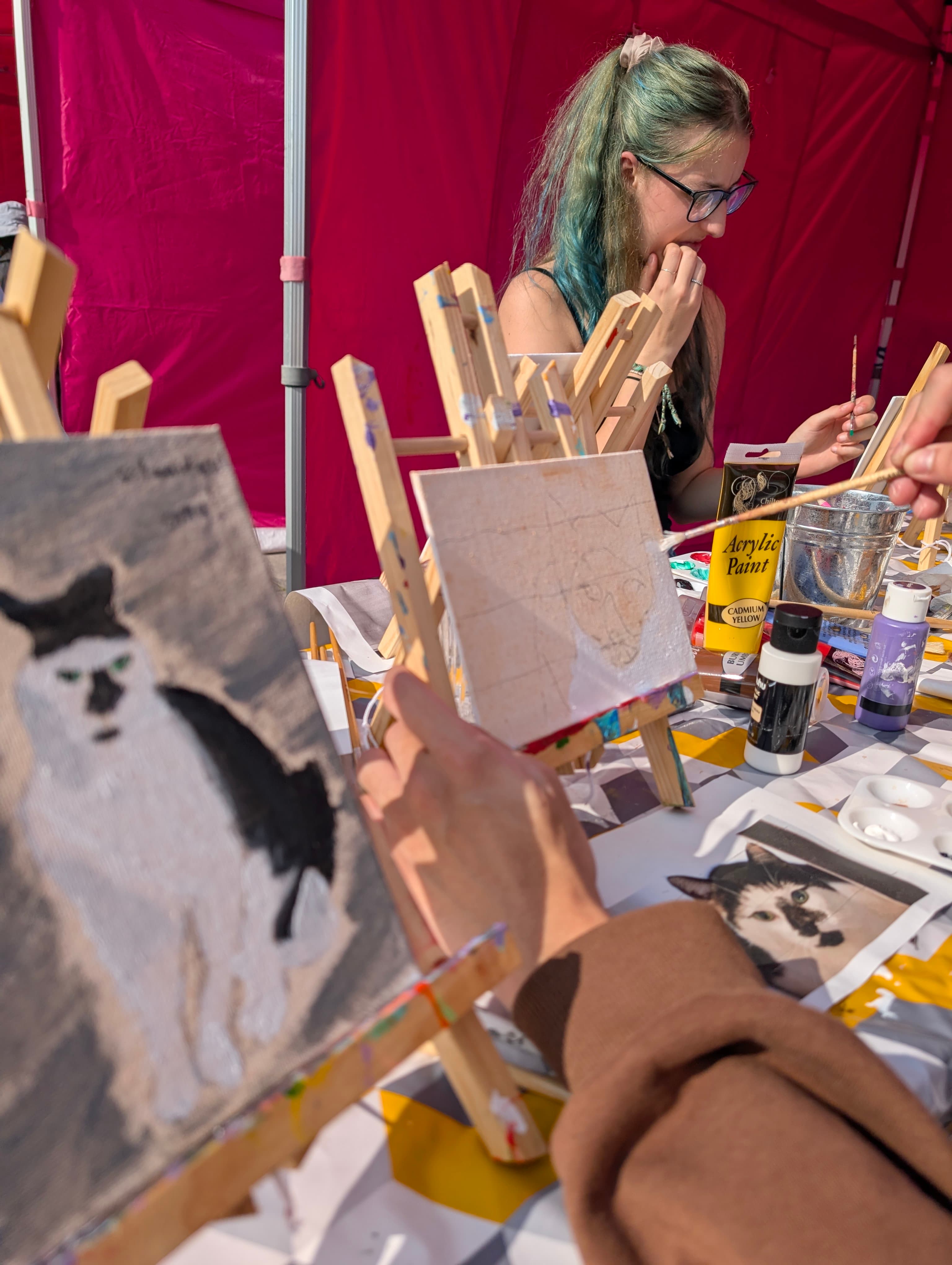 Sip and Paint Session