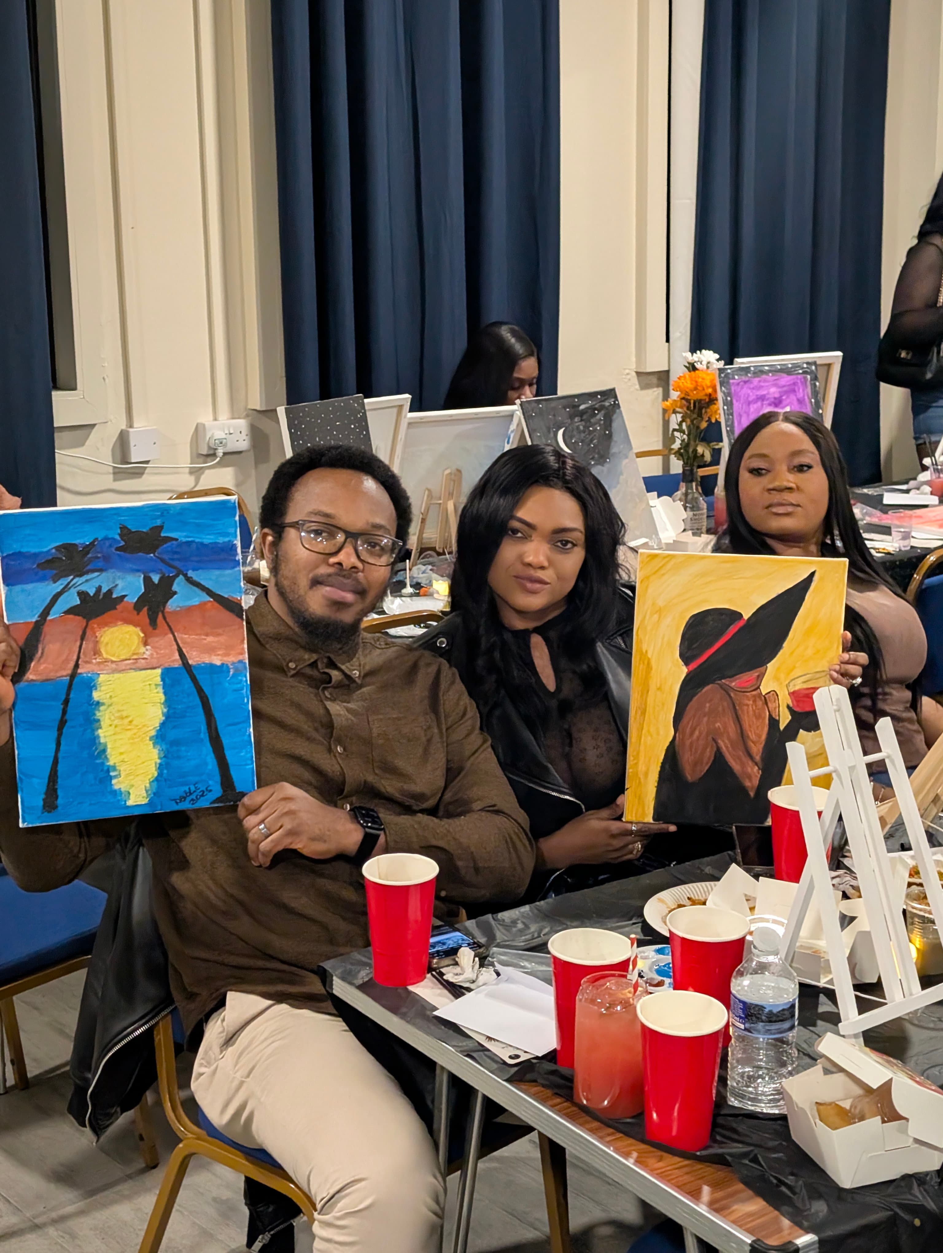 Sip and Paint Session
